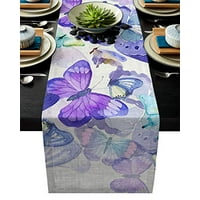 Flower and Butterfly Watercolor Table Runners for Valentine Day Alishomtll Valentine's Day Table Runner Lace Floral Table Runners Decor Wedding Party 14 x 70 inches Gift Flower and Butterfly Watercolor Table Runners for Valentine Day Alishomtll Valentine's Day Table Runner Lace Floral Table Runners Decor Wedding Party 14 x 70 inches Gift